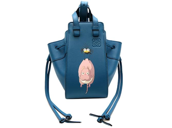 LOEWE HAMMOCK ショルダーバッグ Loewe Hammock Large 2Way Handbag Shoulder Bag Blue Ladies | eBay