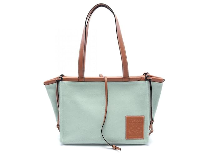 Aa93 Loewe Cushion Tote Bag Loewe Cushion Tote Small Canvas