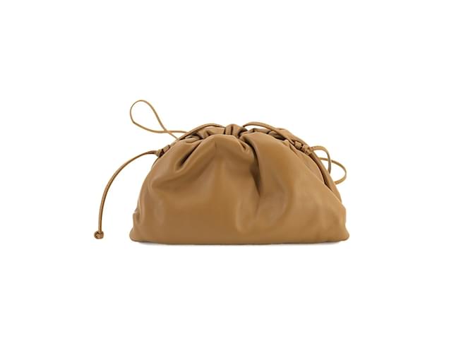 Bottega Veneta Brown Leather Pouch Shoulder Bag ref.1676152 - Joli