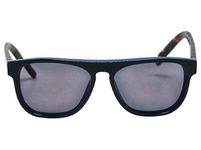 Autre Marque Louis Vuitton Oliver Sunglasses Z0792E Black Brown