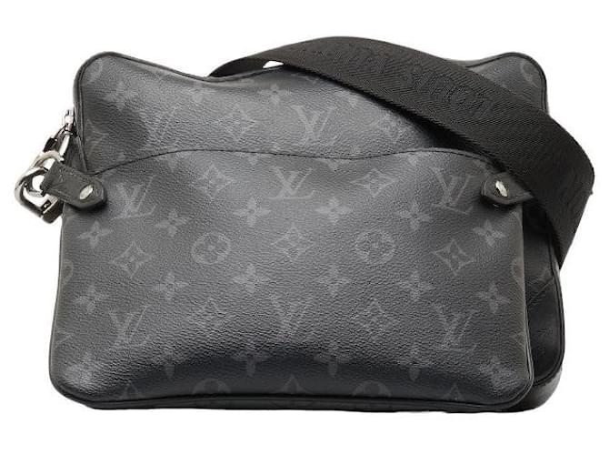 Louis Vuitton Trio Messenger Bag M69443 Black Cloth ref.1678342 - Joli  Closet