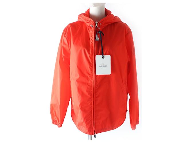 Moncler ALEXANDRITE Nylon Hooded Jacket Orange ref.JC1684169 (Sold