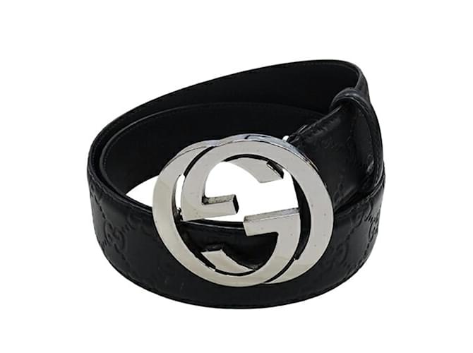 Belt Size Standard Gucci Belt GUCCI Men's Shima Interlocking G