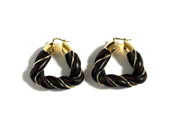ピアス BOTTEGA VENETA BRAIDED HOOP EARRINGS (628948_V507C5801) 22675619_52783948_322.jpg