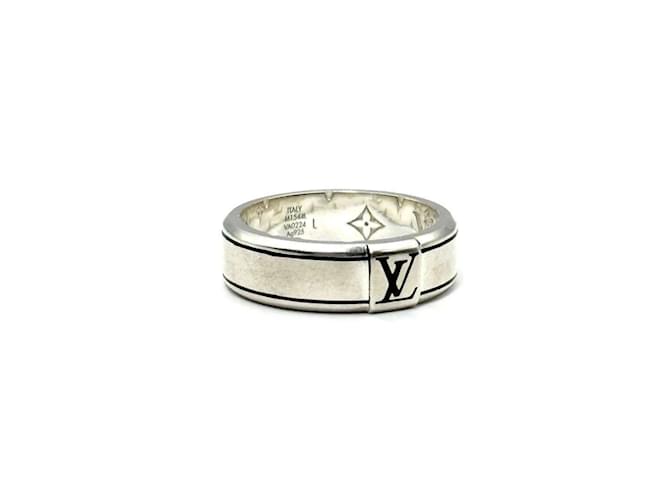 Bague Spike LV pour homme de Louis Vuitton Argent Argenté ref