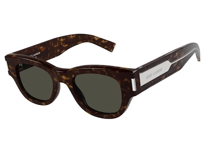 Dark Ysl Bold Saint Laurent Classic Line Sunglasses Model SL 573