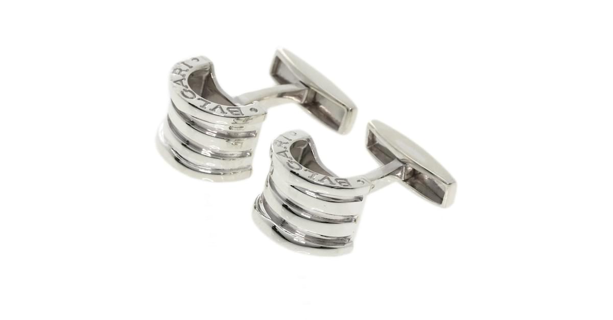 熱販売 Silver Bvlgari Bulgari Cufflinks Joli - ref.1709675 Men for 小物