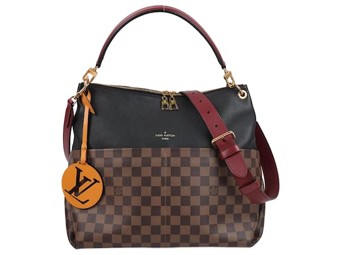 Louis Vuitton Damier Ebene Maida Hobo 2Way Handbag N40369