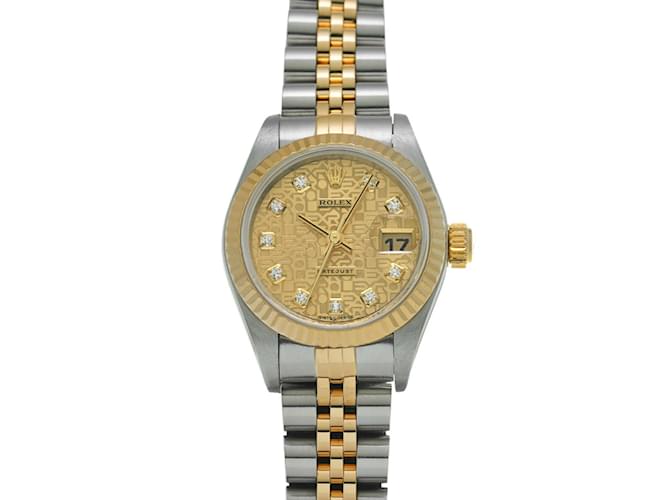 Montre Femme Rolex Datejust 10P Diamant 79173G Joli