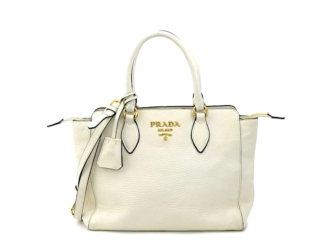 24PF new/PRADA ジャルディニエラトートバッグ Bag White 24PF new/PRADA ジャルディニエラトートバッグ Bag White (PRADA