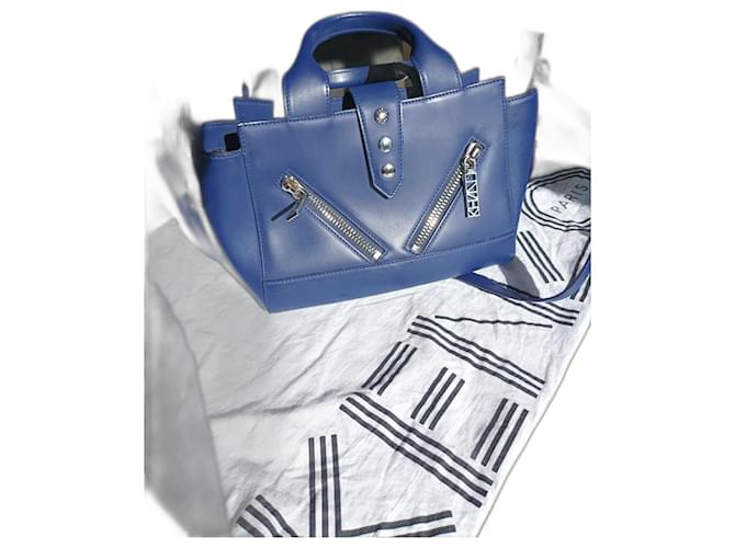 Kenzo California Navy blue Leather Joli Closet