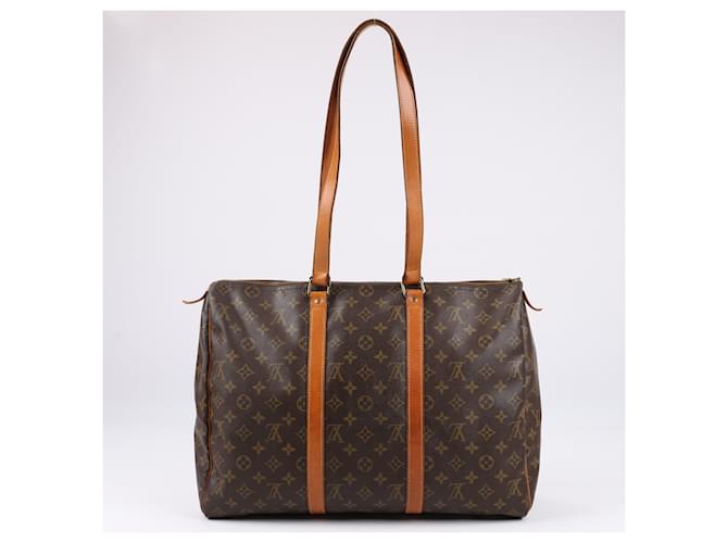Louis Vuitton Monogram Flanerie 45 Schultertasche M51115 Braun Leder ref.1715641
