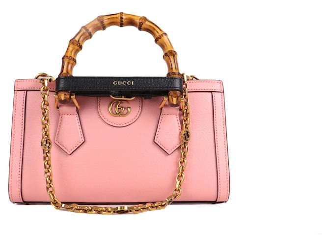 GUCCI Handbags T. Leather Pink ref.1718877 - Joli Closet