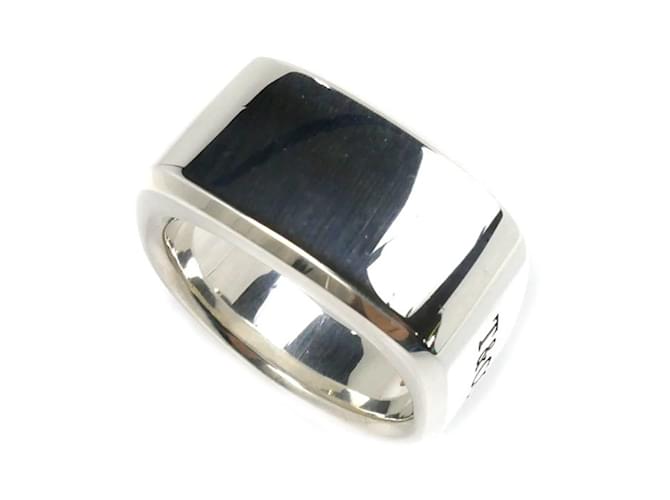 Tiffany 925 Silver Makers Signet Ring Silvery