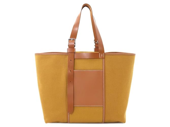 Hermès Hermes Etriviere Pocket 35 Tote Bag Red Leather ref
