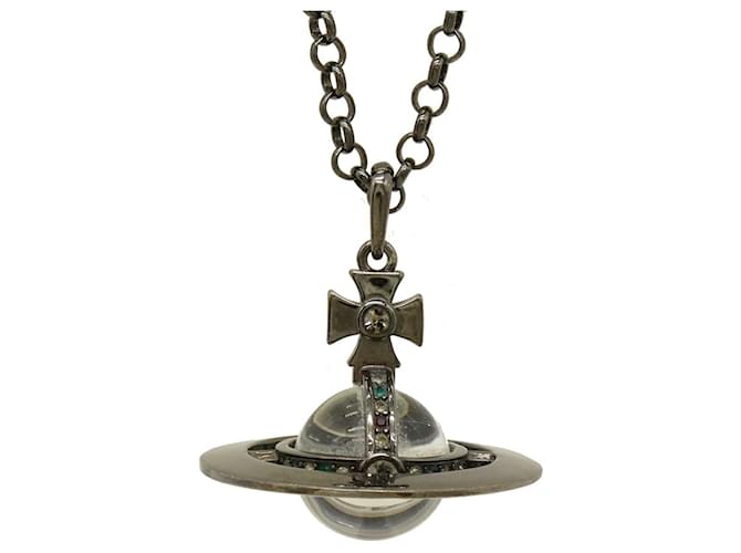 Orb Necklace Back Of Vivienne Westwood Necklace Orb Watch Pendant