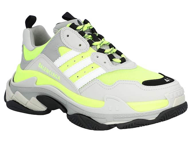 Balenciaga x Adidas Triple S Sneakers Yellow