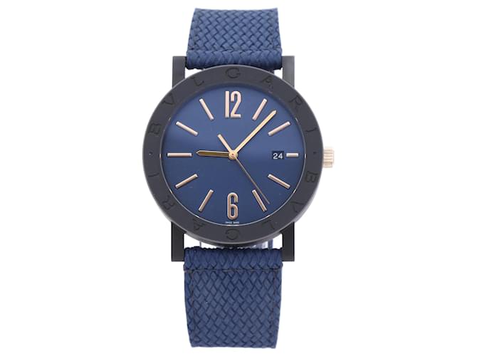 Bulgari Reloj Bvlgari Bvlgari Bvlgari BB41S PO2340 SS Caucho con