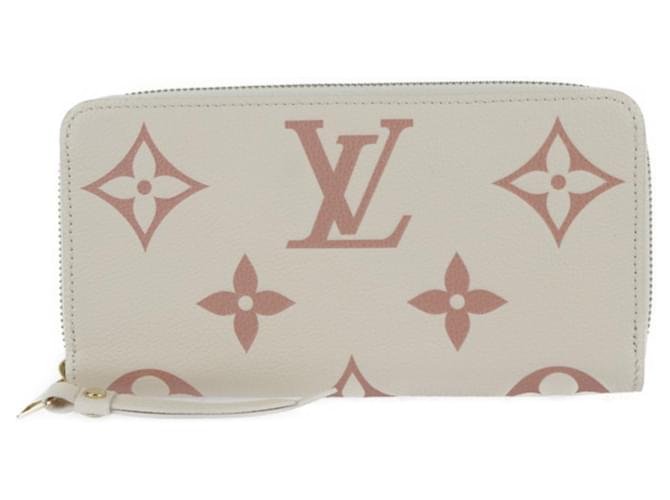 Louis Vuitton Monogram Empreinte Long Wallet Cream Cloth ref - Main Image
