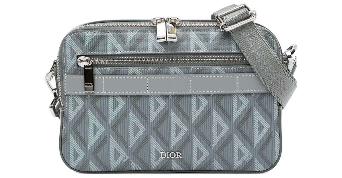 【DIOR】SAFARI バッグ CD Diamond Christian Dior Safari Messenger Bag CD Diamond Coated Canvas