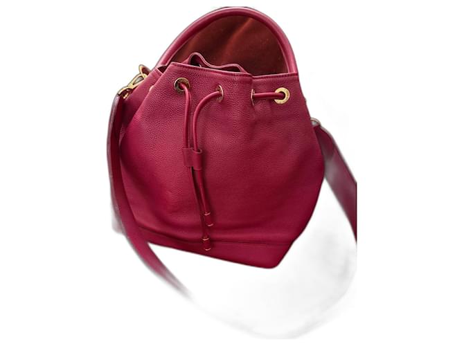 Noe Louis Vuitton Noé Haute Maroquinerie Bucket Bag Fuchsia