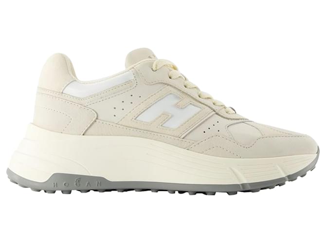 スニーカー H669 Sneakers - Hogan - Leather - White Hogan H669 Sneakers - Multicolour - Women | HXW6690FK70TFB0VBK
