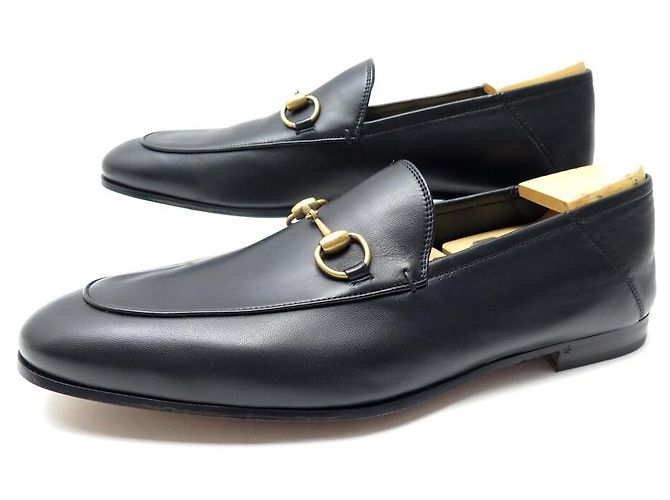 NINE GUCCI SHOES JORDAAN MOCASSINS WITH BIT 11 45 BLACK  display picture 2