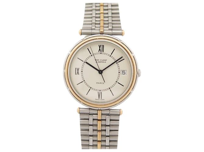 VINTAGE VAN CLEEF & ARPELS WATCH COLLECTION 47103 33 MM IN GOLD