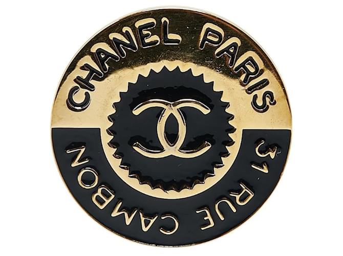 CHANEL 31 RUE CAMBON シャネル 1131 ゴールド ブローチ CAMBON シャネル ブローチ 31 ル カンボン プレート GP ゴールド