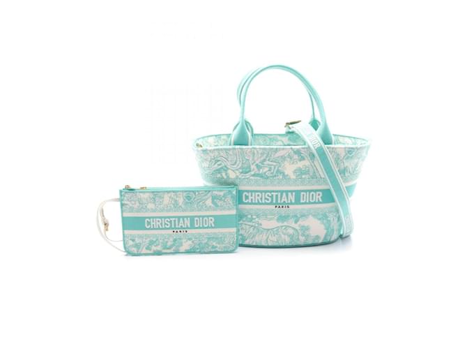 CHRISTIAN DIOR DIORIVIERA トートバッグ Sell Christian Dior Dioriviera Shopping Tote Bag - Blue