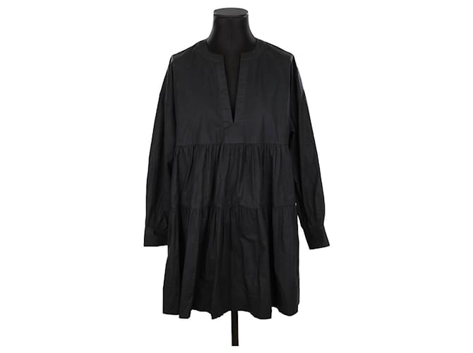 Anine Bing Cotton dress Black ref.JC1730136 (Sold) - Joli Closet