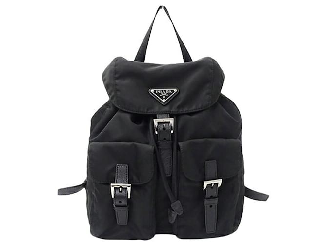 Prada Women's Nylon Backpack in Black ref.JC1731456 (Sold) - Joli