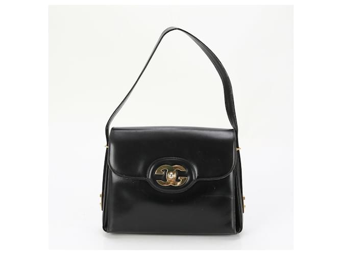 Gucci GG Leather Shoulder Bag Black ref.JC1732734 (Sold) - Joli Closet