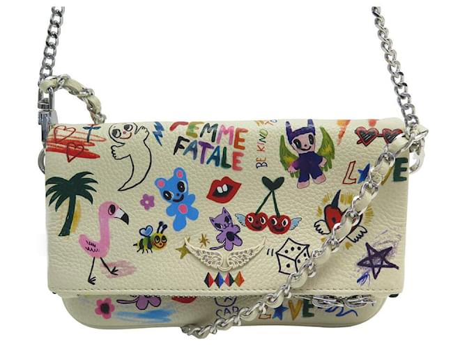 ZADIG & VOLTAIRE Humberto Cruzイラスト入りバッグ humberto cruz handbag zadig and voltaire | eBay
