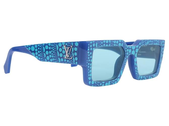 LOUIS VUITTON x YAYOI KUSAMA New blue sunglasses 2023 Acetate ref