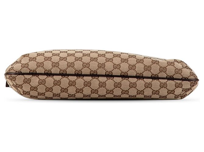 Brown Gucci GG Canvas Satchel Leather ref.1735616 - Joli Closet