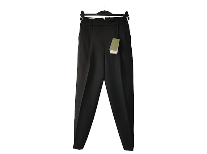 GUCCI WOOL PANTS. Black ref.1736702 - Joli Closet