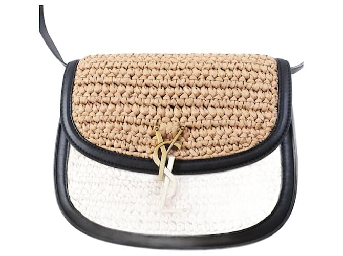 Kaia Ysl Straw Crossbody Yves Saint Laurent Saint Laurent Kaia