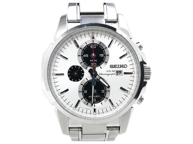Autre Marque Seiko Solar Chronograph Watch V172-0AF0 ref.JC1740562