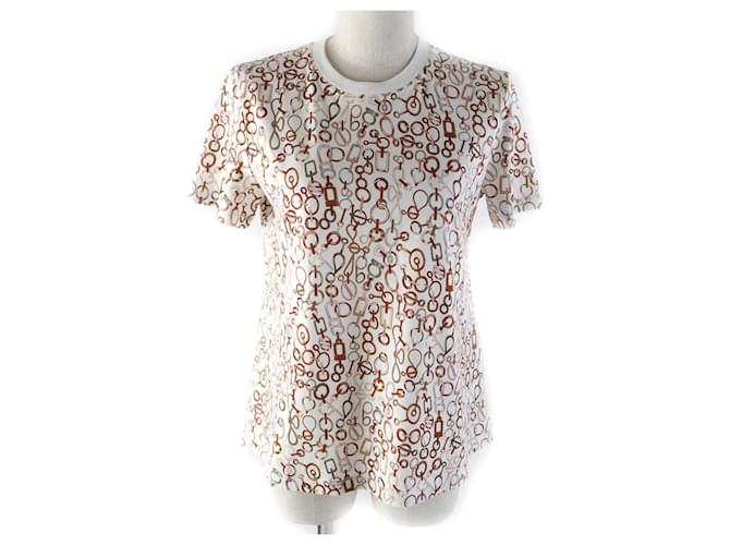 HERMES コットン Tシャツ サイズ36 HERMES エルメス Tシャツ レディース 34サイズ コットン