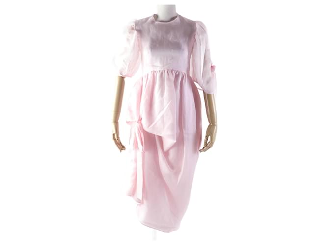 open lace back dress Disney Q Posket Petit Cinderella Pink Bow Dress main image 0
