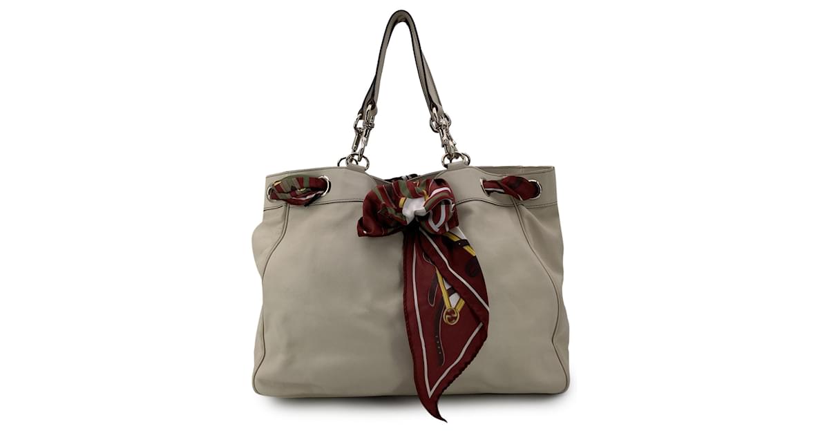 Gucci positano scarf tote online