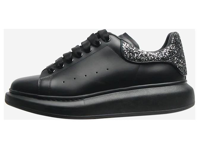 【未使用】ALEXANDER MCQUEEN 定価10万円　黒　フラットシューズ 2023-24 AW(秋冬) alexander mcqueen(アレキサンダー