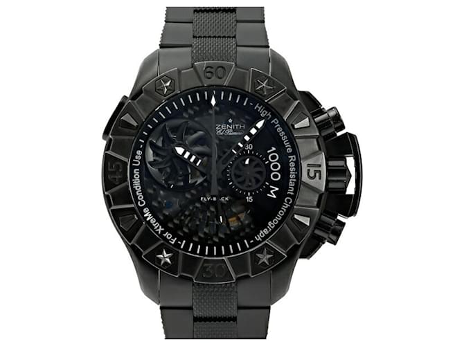 Zénith Orologio da uomo Zenith Defy El Primero 21 Extreme Nero ref