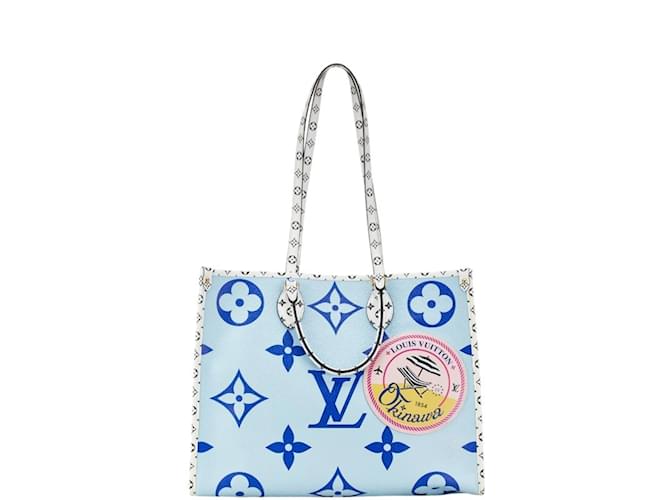 Louis Vuitton Monogram Giant Resort Hawaii On the Go GM Tote Bag