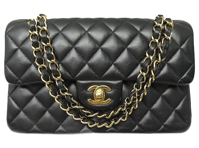 CHANEL CLASSIC 11.12 SMALL PM TIMELESS A01113 LEATHER HAND BAG