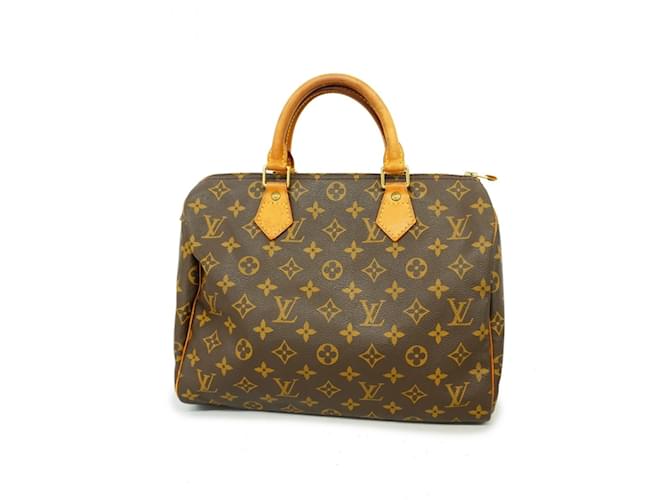 Louis Vuitton Monogram Speedy 30 Handbag Brown ref.1759409