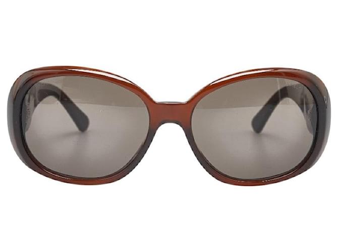 Chanel Camellia Sunglasses 5113-A Brown Plastic ref.1773482