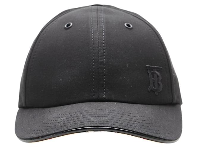 Gorra de béisbol Burberry TB Logo de algodón negro L