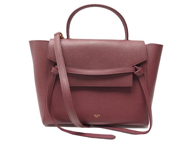 バッグ CELINE One shoulder belt bag leather バッグ CELINE One shoulder belt bag leather Celine Belt Bag